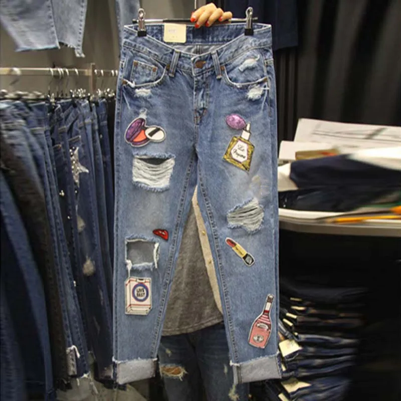 in stock Korean Style 2021 New Autumn Fashion Women's Sequin Hole Denim Pants Girls Students Streetwear Trousers Jeans A3542
in stock Korean Style 2021 New Autumn Fashion Women's Sequin Hole Denim Pants Girls Students Streetwear Trousers Jeans A3542