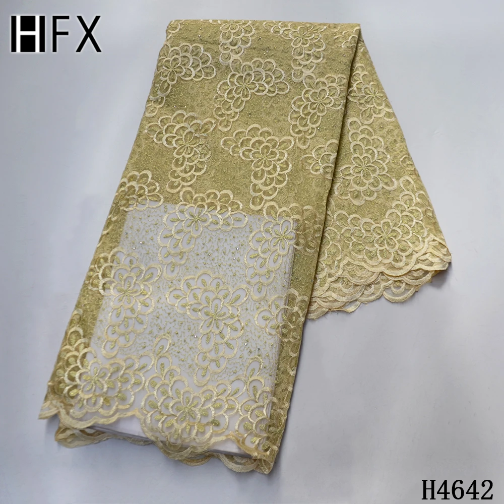 HFX mint factory price Nigerian Lace Fabric African Tulle Lace Fabric Hot Sale French Lace Fabric 5 Yards For Party Dress H4642
HFX mint factory price Nigerian Lace Fabric African Tulle Lace Fabric Hot Sale French Lace Fabric 5 Yards For Party Dress H4642