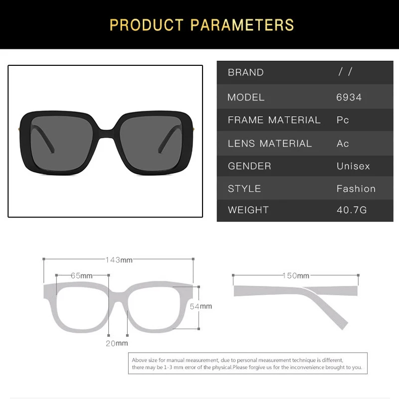 Zilead Oversize Square Sunglasses Fashion Brand Design Wide Women Sun Glasses UV400 Shading Mirror Glasses Color Eyewear Unisex
Zilead Oversize Square Sunglasses Fashion Brand Design Wide Women Sun Glasses UV400 Shading Mirror Glasses Color Eyewear Unisex