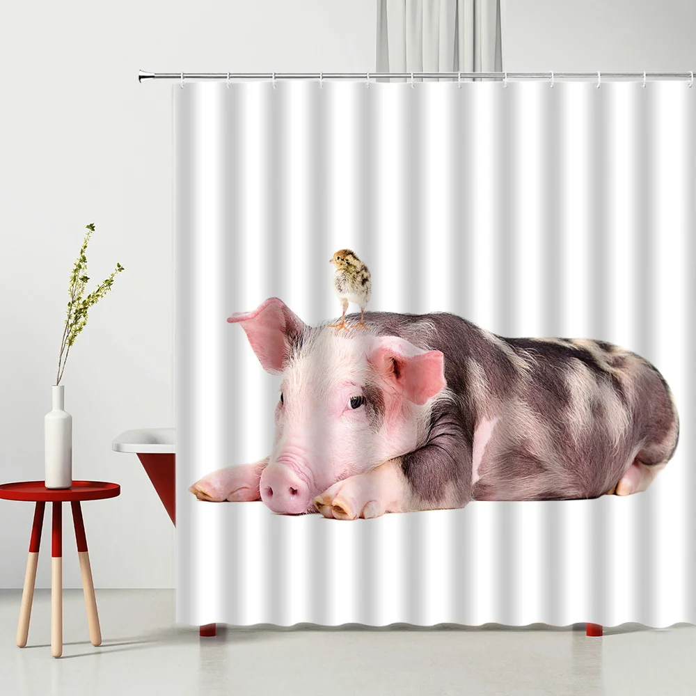 Cute Animal 3D Printed Shower Curtain Cartoon Cat Polyester Fabric Bath Curtain For Bathroom Curtain Decoration Shower Curtains
Cute Animal 3D Printed Shower Curtain Cartoon Cat Polyester Fabric Bath Curtain For Bathroom Curtain Decoration Shower Curtains