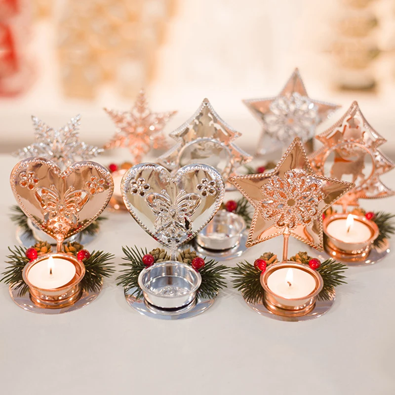 1pc Iron Candlestick Christmas Decorations Candle Light Ornament for Home Candle Holders Candle Stand Decoration Christmas Natal
1pc Iron Candlestick Christmas Decorations Candle Light Ornament for Home Candle Holders Candle Stand Decoration Christmas Natal