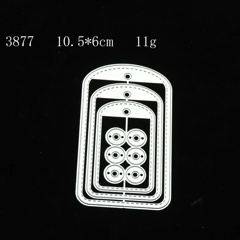 JC Multiple Tag Label Design Background Metal Cutting Dies DIY Scrapbooking Handmade Paper Card Make Stencil Craft Mold Decor
JC Multiple Tag Label Design Background Metal Cutting Dies DIY Scrapbooking Handmade Paper Card Make Stencil Craft Mold Decor
