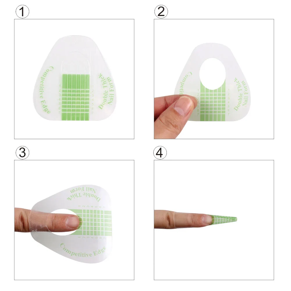 Nail Forms Clear Extension Acrylic French Curve Sticker UV Gel Building Self-Adhesive Manicure PVC Clear Green Nail Form
Nail Forms Clear Extension Acrylic French Curve Sticker UV Gel Building Self-Adhesive Manicure PVC Clear Green Nail Form