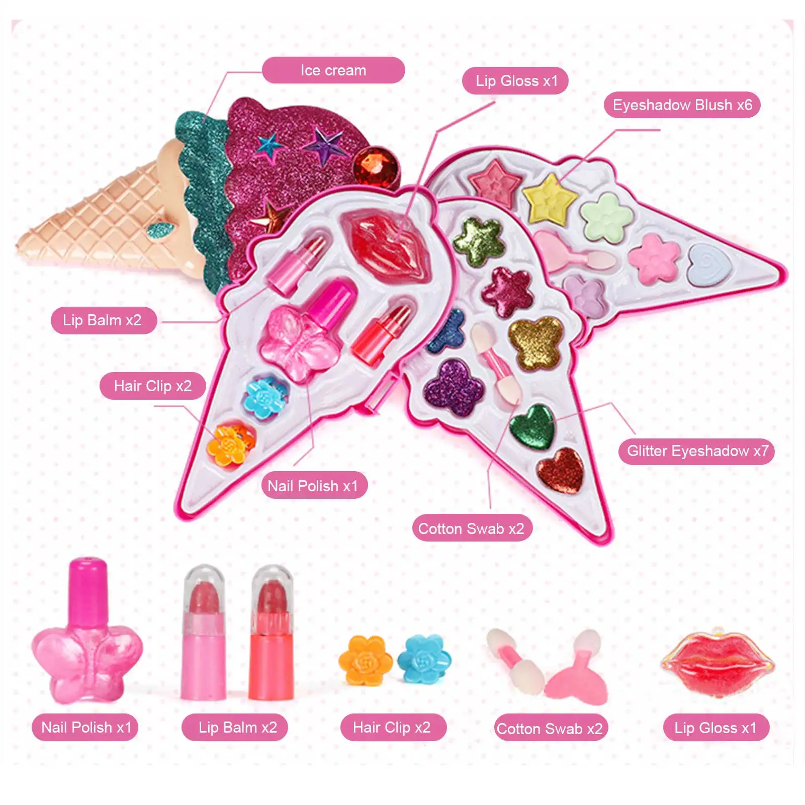 Kids Make Up Toys Baby Cosmetics For Children Makeup set Cute Lollipop styling Pretend Play Makeup Toys For Girl Makeup Toys
Kids Make Up Toys Baby Cosmetics For Children Makeup set Cute Lollipop styling Pretend Play Makeup Toys For Girl Makeup Toys