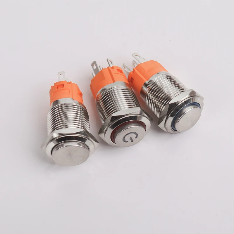 16mm red blue yellow green white Light Hot Car Auto Metal LED Power Push Button Switch Self locking Type On-off 5V 12V 24V 220V
16mm red blue yellow green white Light Hot Car Auto Metal LED Power Push Button Switch Self locking Type On-off 5V 12V 24V 220V