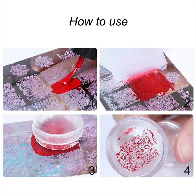 Pure Clear Jelly Silicone Nail Art Stamp For Stamping Polish Print Manicure Plate Tool Nail Stamper Scraper Nail Art Templates 
Pure Clear Jelly Silicone Nail Art Stamp For Stamping Polish Print Manicure Plate Tool Nail Stamper Scraper Nail Art Templates