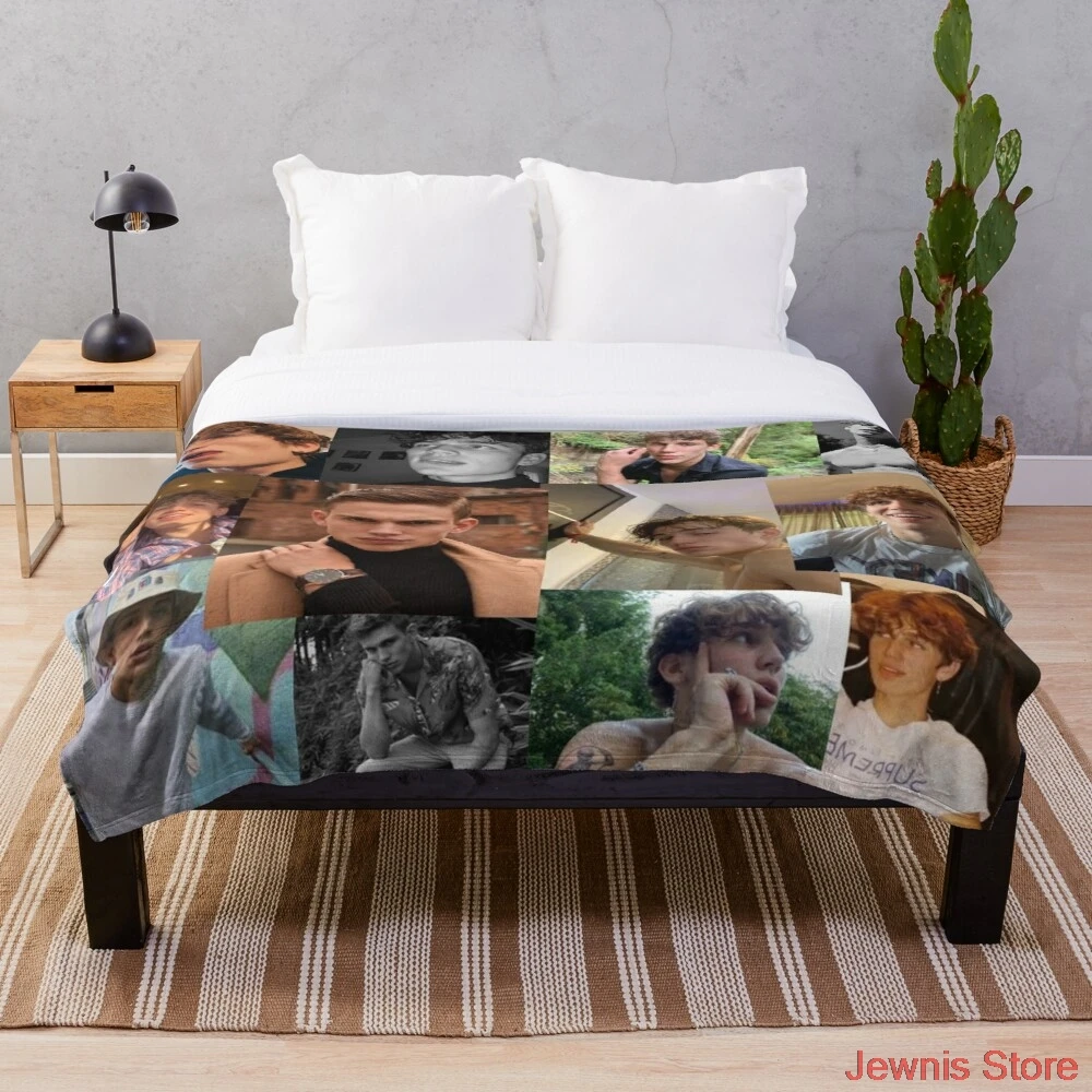 Vinnie Hacker collage Blanket Print on Demand Decorative Sherpa Blankets for Sofa bed Gift
Vinnie Hacker collage Blanket Print on Demand Decorative Sherpa Blankets for Sofa bed Gift