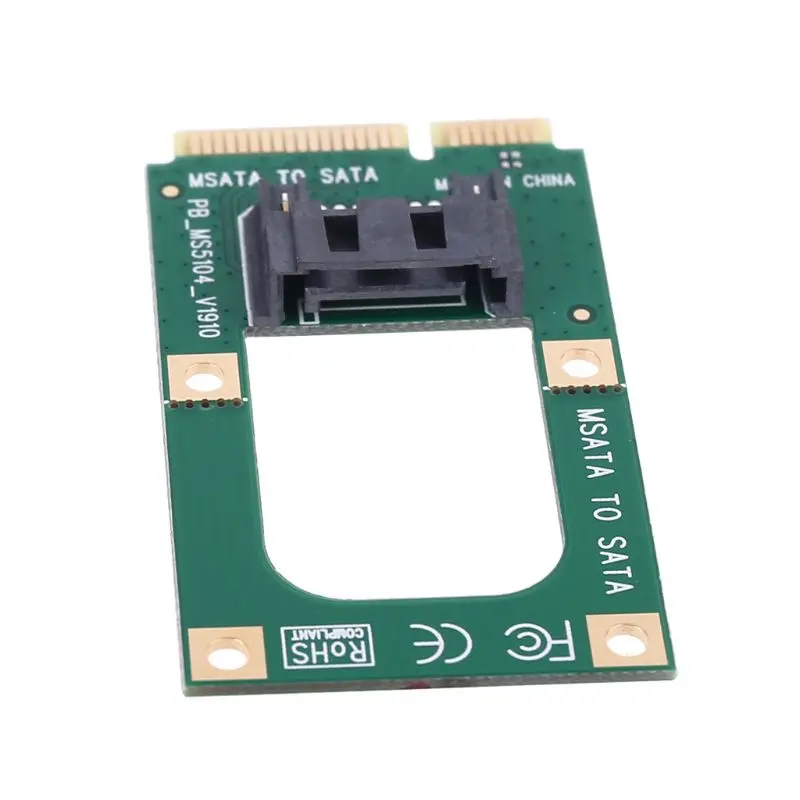 Mini SATA to SATA Card Converter from mSATA TO 7 Pin SATA Extension Adapter SSD
Mini SATA to SATA Card Converter from mSATA TO 7 Pin SATA Extension Adapter SSD