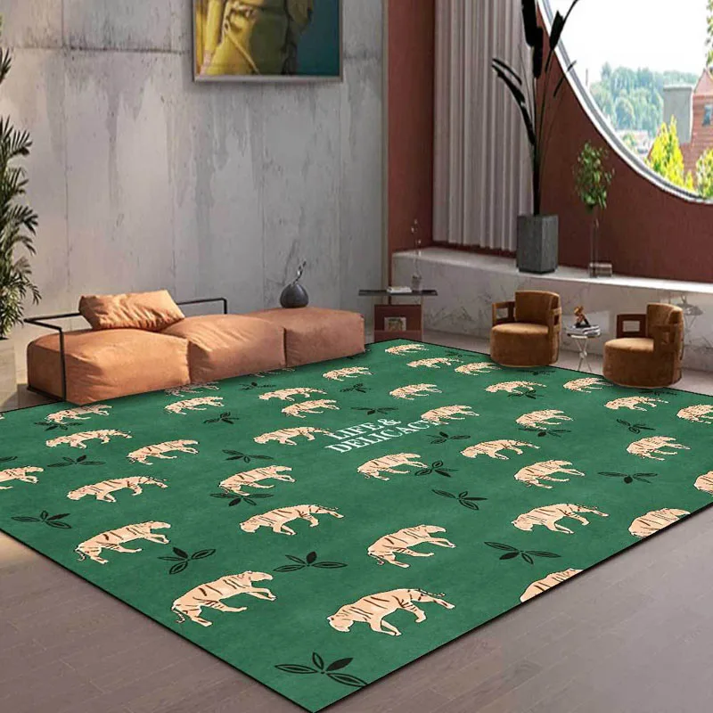 Nordic Living Room Carpet Modern Large Tiger Leopard Printed Bedroom Rugs Anti Slip Dining Room Floor Mat Doormat Home Decor
Nordic Living Room Carpet Modern Large Tiger Leopard Printed Bedroom Rugs Anti Slip Dining Room Floor Mat Doormat Home Decor