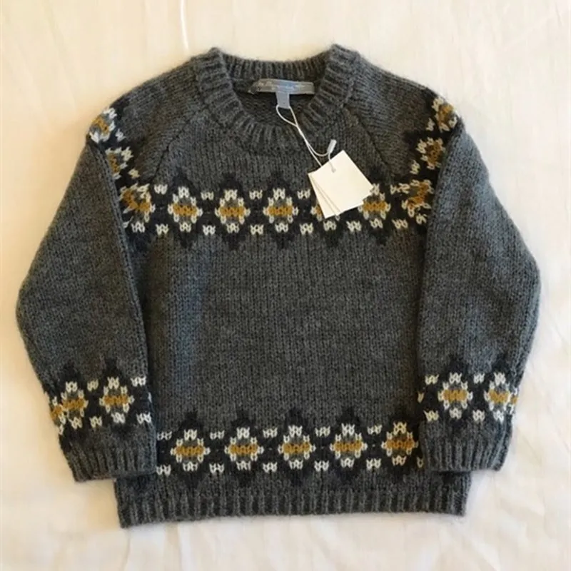 Boys Clothes kids sweaters fashion boy sweater three-dimensional diamond ferris wheel sweater
Boys Clothes kids sweaters fashion boy sweater three-dimensional diamond ferris wheel sweater