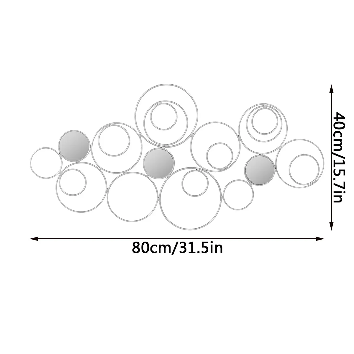 Wall Decorations Living Room Metal Circle Mirror Style Hanging Ornaments Wall Art Decor Nordic Home Decoration Accessories
Wall Decorations Living Room Metal Circle Mirror Style Hanging Ornaments Wall Art Decor Nordic Home Decoration Accessories