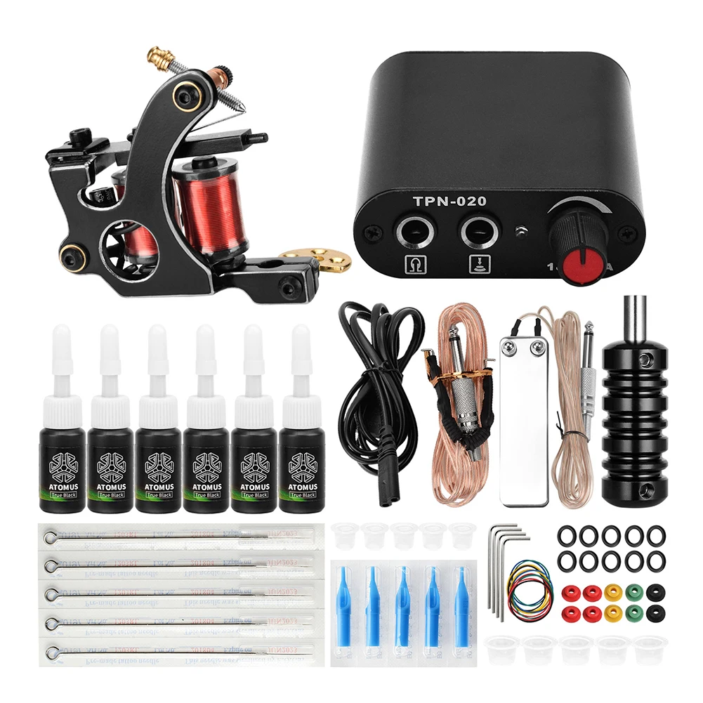 Professional Tattoo Kit Complete Tattoo Machine Set Rotary Tattoo Pen Machine Guns Tattoo Accessories for Beginner Starter
Professional Tattoo Kit Complete Tattoo Machine Set Rotary Tattoo Pen Machine Guns Tattoo Accessories for Beginner Starter