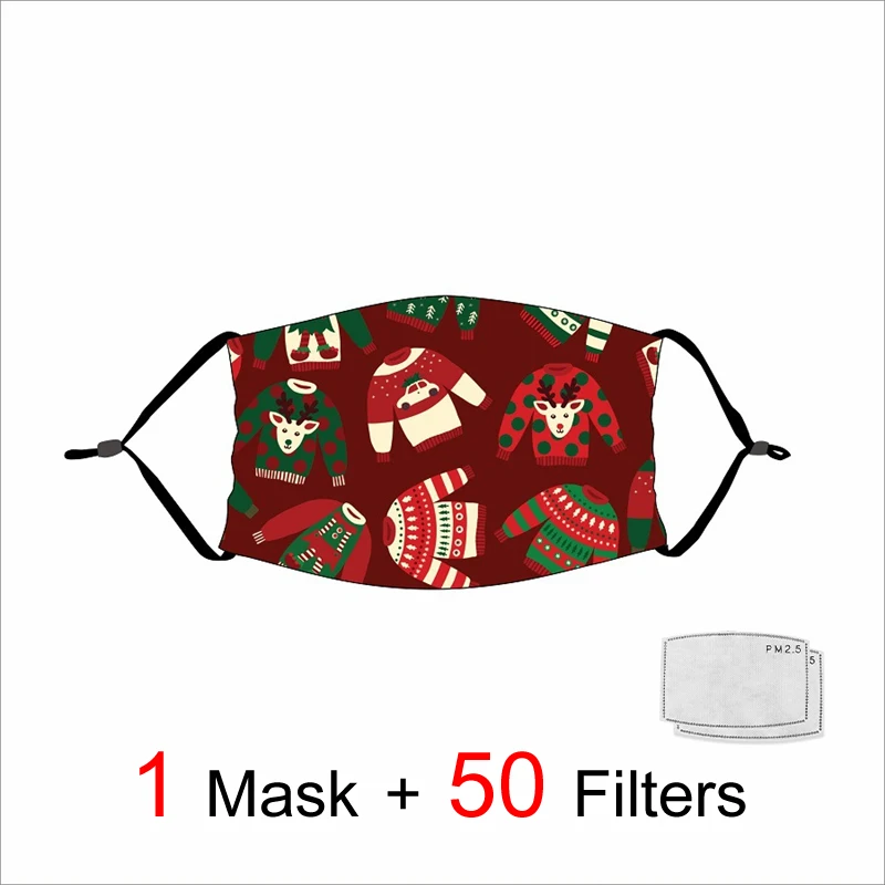 Face Mask Christmas Reusable Printed Mask Adjustable Mouth-Muffle Washable Breathable Dustproof Mouth Cover Mascarilla
Face Mask Christmas Reusable Printed Mask Adjustable Mouth-Muffle Washable Breathable Dustproof Mouth Cover Mascarilla