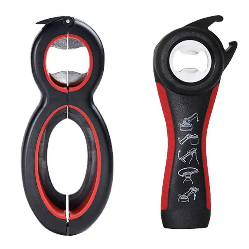 Cap opener bottle opener set 5-in-1 bottle opener and figure 8 cap opener
Cap opener bottle opener set 5-in-1 bottle opener and figure 8 cap opener