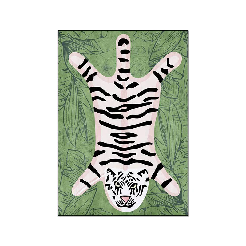 Modern Cartoon Fashion Non-slip Absorbent Imitation Tiger Skin Soft Plush Carpet Bedroom Bedside Pink Victoria Secret Doormat
Modern Cartoon Fashion Non-slip Absorbent Imitation Tiger Skin Soft Plush Carpet Bedroom Bedside Pink Victoria Secret Doormat