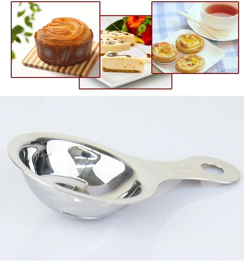 Egg White Divider Separator Tools Stainless Steel Utensil Device Sets for Baking Other Kitchen Gadgets Accessories
Egg White Divider Separator Tools Stainless Steel Utensil Device Sets for Baking Other Kitchen Gadgets Accessories