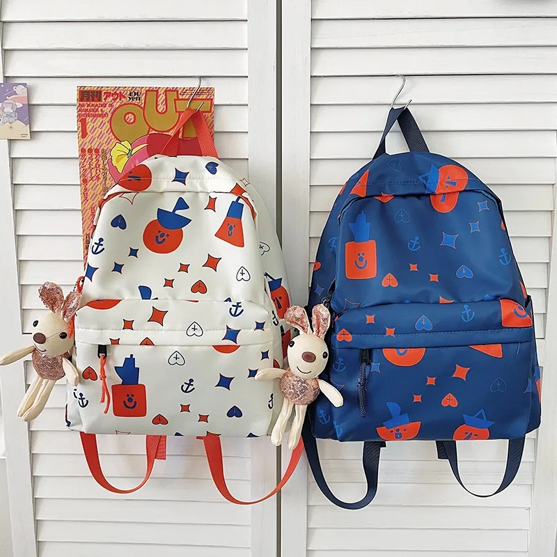 Korean Style New Fashion Women's Backpack Cute Printed Bookbags For Teenage Girls Large-capacity Outdoor Leisure School Bags
Korean Style New Fashion Women's Backpack Cute Printed Bookbags For Teenage Girls Large-capacity Outdoor Leisure School Bags