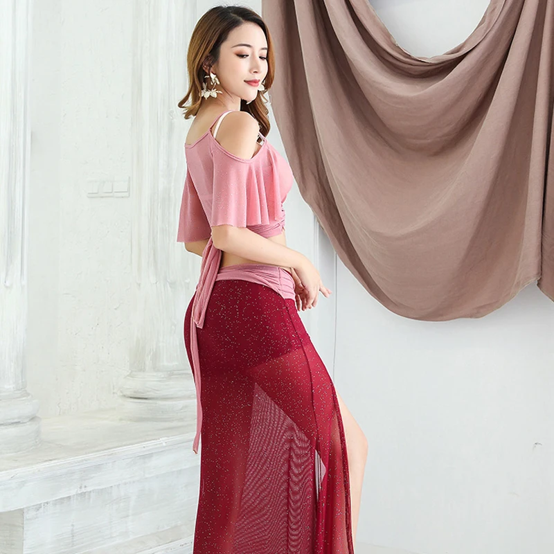 New Belly Dance Costume Female Sexy Modern Dance Practice Clothes Red/Blue Belly Dance Dress Oriental Dance Costume DQL1758
New Belly Dance Costume Female Sexy Modern Dance Practice Clothes Red/Blue Belly Dance Dress Oriental Dance Costume DQL1758