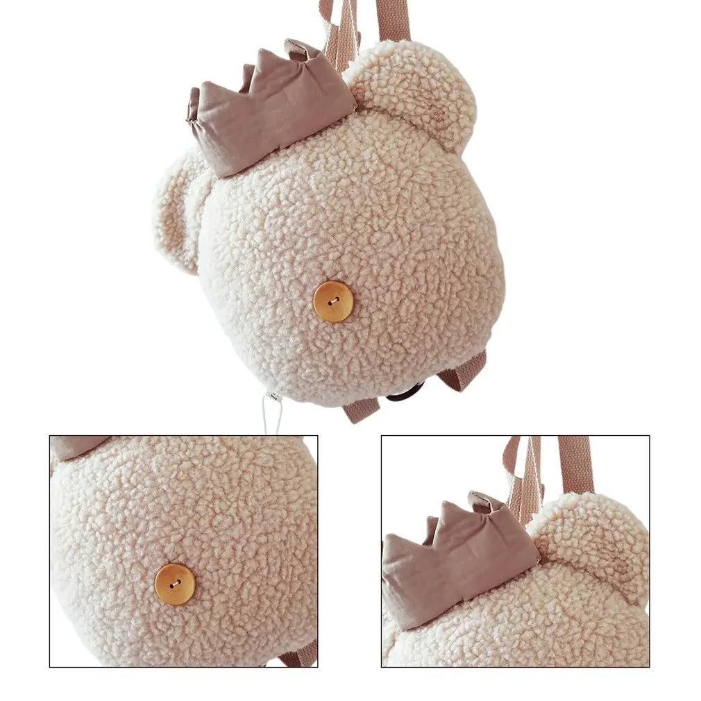 Anti-lost Package Kids Backpacks School Bag Cute Cartoon Crown Bear For Boys Girls With 110cm Long Traction Rope Infant Deco
Anti-lost Package Kids Backpacks School Bag Cute Cartoon Crown Bear For Boys Girls With 110cm Long Traction Rope Infant Deco