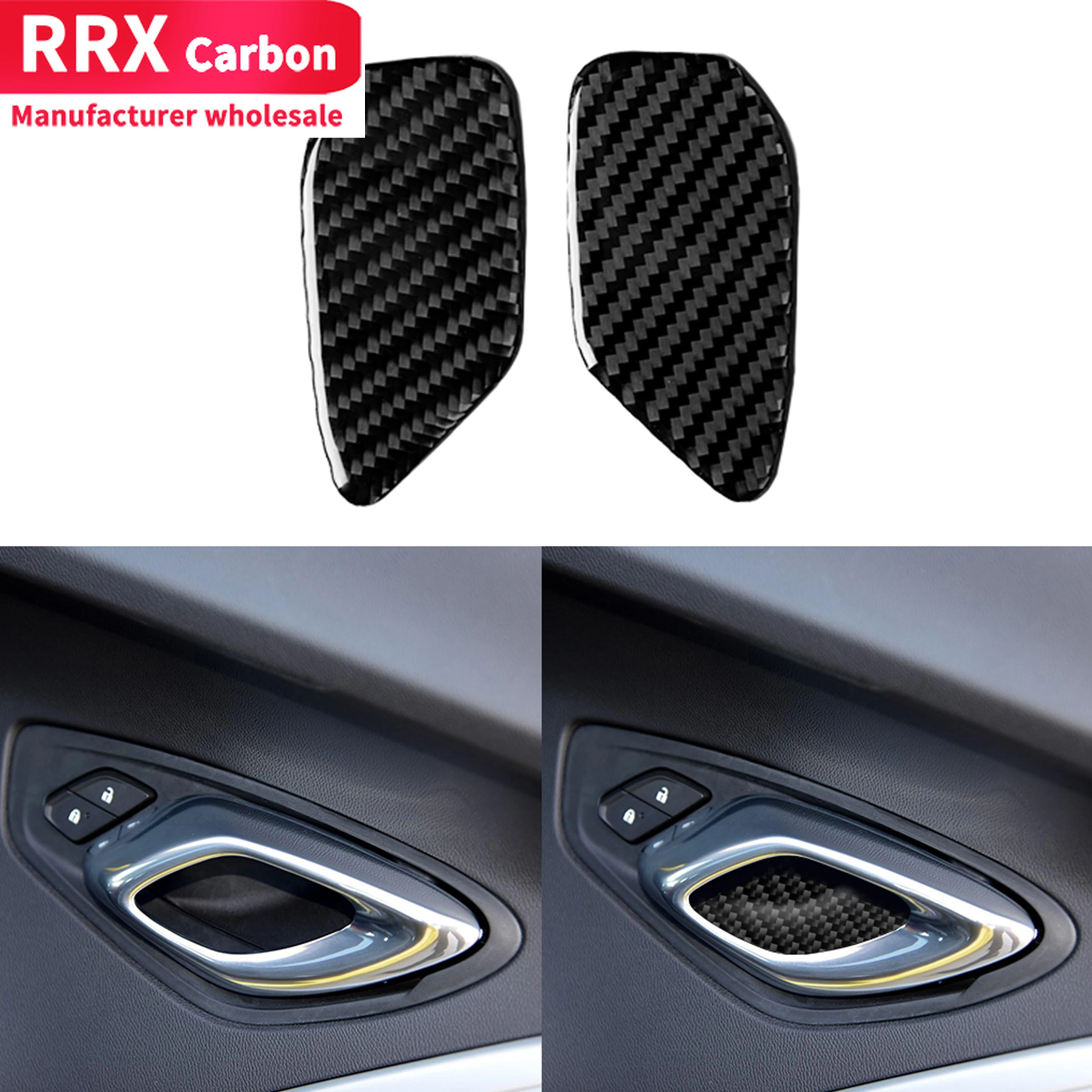For Chevrolet Camaro 2016 2017 2018 2019 Door Bowl Cover Door Panel Car Accessories for Camaro Carbon Fiber Interior Cover Trim
For Chevrolet Camaro 2016 2017 2018 2019 Door Bowl Cover Door Panel Car Accessories for Camaro Carbon Fiber Interior Cover Trim