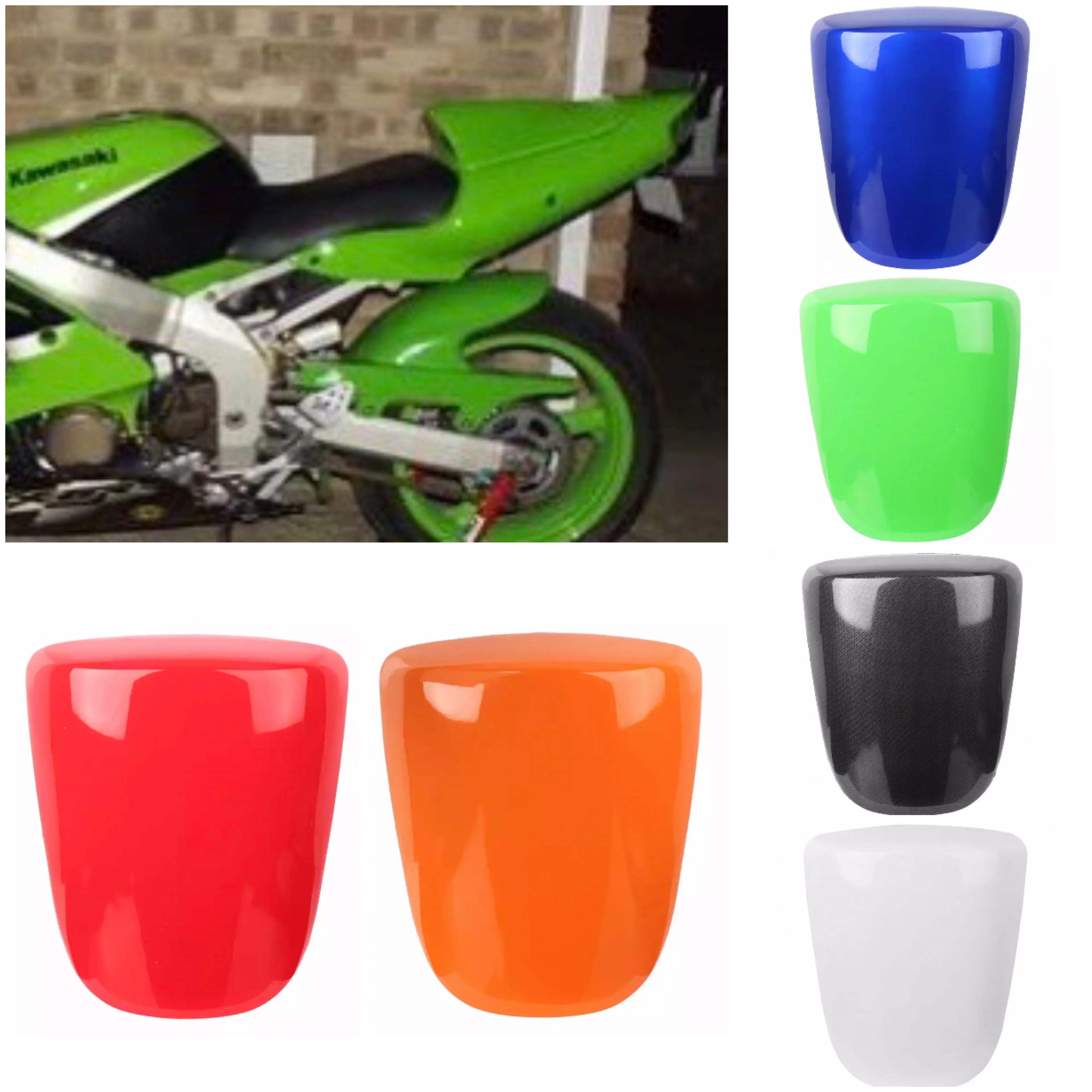 For Kawasaki ZX6R 1998 1999 2000 2001 2002 Motorcycle Rear pillion passenger cowl seat back cover fairing part ZX-6R 636 98 99
For Kawasaki ZX6R 1998 1999 2000 2001 2002 Motorcycle Rear pillion passenger cowl seat back cover fairing part ZX-6R 636 98 99