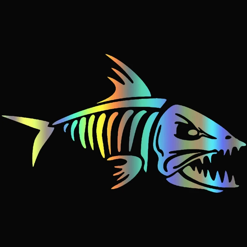 Car Sticker Creativity Fish-salmon Bone Funny Waterproof Vinyl Decal for Auto Car Stickers Styling Removable Car Decor,15cm*9cm
Car Sticker Creativity Fish-salmon Bone Funny Waterproof Vinyl Decal for Auto Car Stickers Styling Removable Car Decor,15cm*9cm