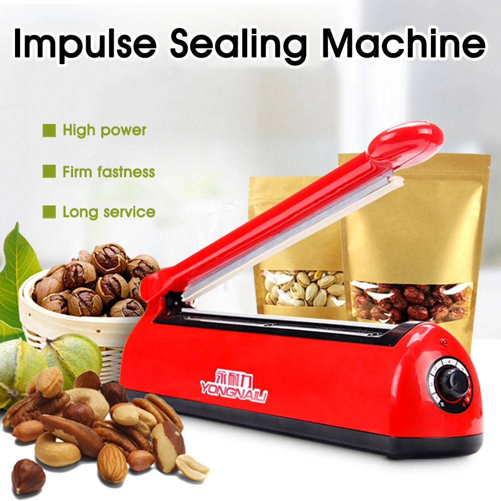 2mm/5mm Sealer Packaging Machine Plug In Electric Manual Heat 8 Temp Levels Household Food Packaging Machine Impulse Sealer
2mm/5mm Sealer Packaging Machine Plug In Electric Manual Heat 8 Temp Levels Household Food Packaging Machine Impulse Sealer