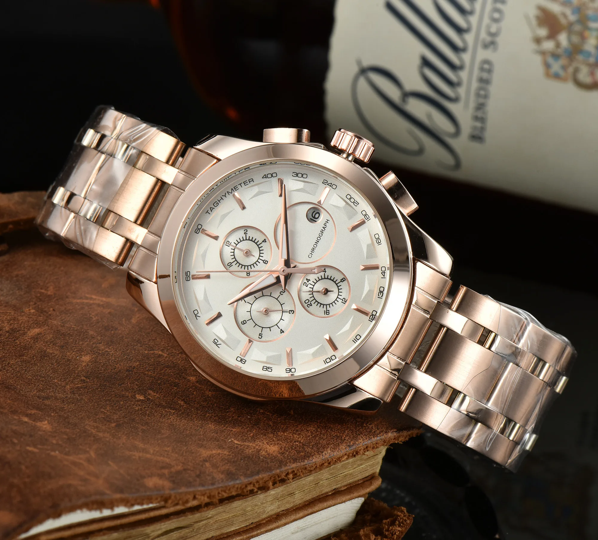 Classic Luxury Brand Business Men's Automatic Watch Mechanical Stainless Steel Six stitches Waterproof date multi-function watch
Classic Luxury Brand Business Men's Automatic Watch Mechanical Stainless Steel Six stitches Waterproof date multi-function watch