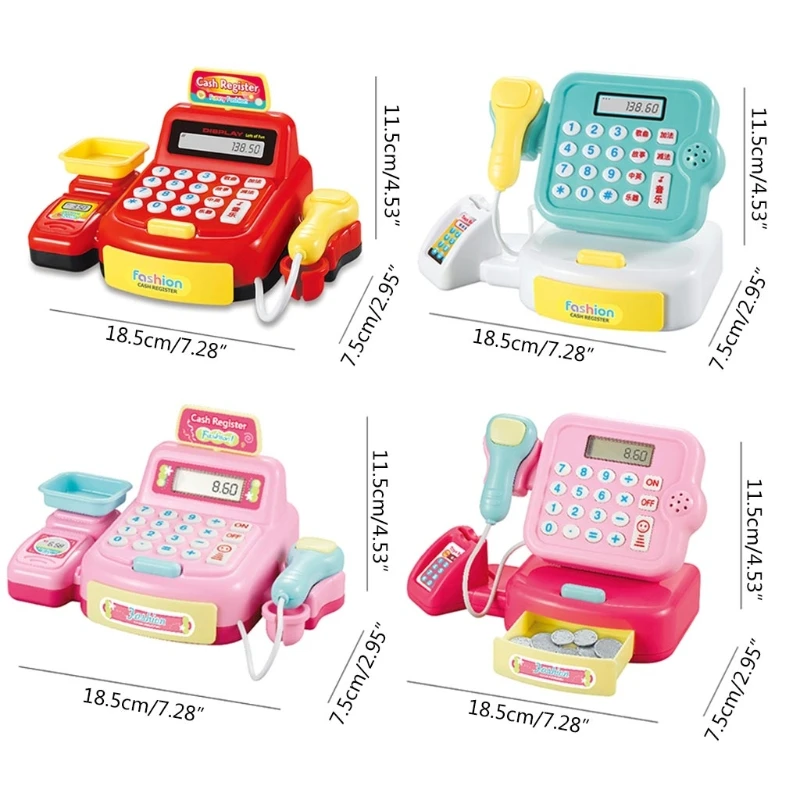 

Mini Cash Register Montessori Improve Intelligence Smart Learning Game Toy for Kids Boys Novelty Children Game Toys