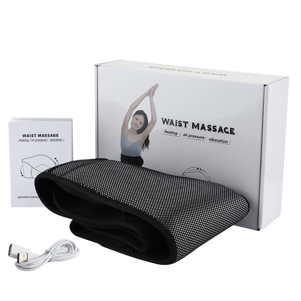 Smart Waist Brace Relaxation Treatment Air Massage Belt Heating Vibration Electric Waist Massager Relax Back Brace Pain Relief
Smart Waist Brace Relaxation Treatment Air Massage Belt Heating Vibration Electric Waist Massager Relax Back Brace Pain Relief