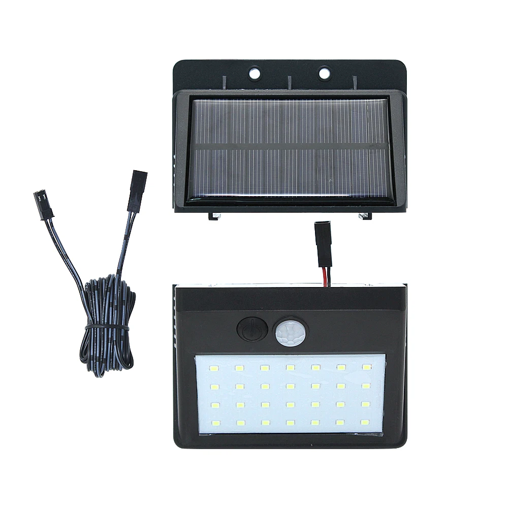 3Modes Solar Wall Lamp 28 LED Separable Night Light Motion Sensor Outdoor Wateproof Light for Home Garden Street Yard Decoration
3Modes Solar Wall Lamp 28 LED Separable Night Light Motion Sensor Outdoor Wateproof Light for Home Garden Street Yard Decoration