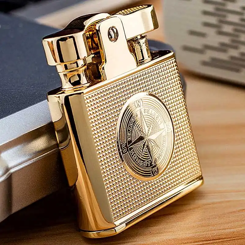 Высококачественная металлическая керосиновая зажигалка, Классическая Ретро ностальгическая необычная Зажигалка ручной работы, мужской инструмент для курения, эксклюзивный подарок
Высококачественная металлическая керосиновая зажигалка, Классическая Ретро ностальгическая необычная Зажигалка ручной работы, мужской инструмент для курения, эксклюзивный подарок