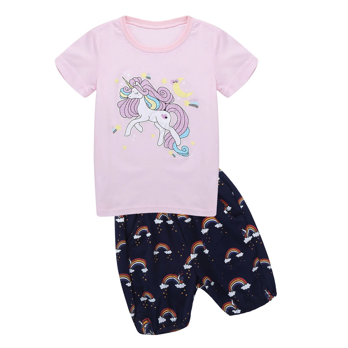 Toddler Kids Baby Girl Clothes Set Summer Cotton Children Clothing Cute Cartoon Short Sleeve T-shirt Tops Shorts Girls Outfits
Toddler Kids Baby Girl Clothes Set Summer Cotton Children Clothing Cute Cartoon Short Sleeve T-shirt Tops Shorts Girls Outfits
