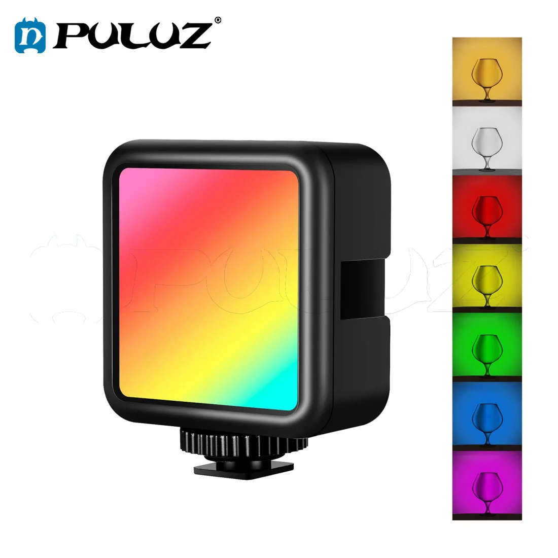 PULUZ Pocket 2500-9000K+RGB Full Color Beauty Fill Light Handheld Camera Photography LED Video Light
PULUZ Pocket 2500-9000K+RGB Full Color Beauty Fill Light Handheld Camera Photography LED Video Light
