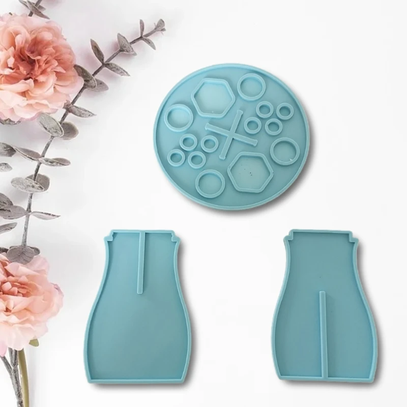 R58E 3 Pcs/Set Coaster Epoxy Resin Mold Tea Cup Mat Mug Pad Silicone Mould DIY Crafts Home Decortaion Casting Tools 
R58E 3 Pcs/Set Coaster Epoxy Resin Mold Tea Cup Mat Mug Pad Silicone Mould DIY Crafts Home Decortaion Casting Tools