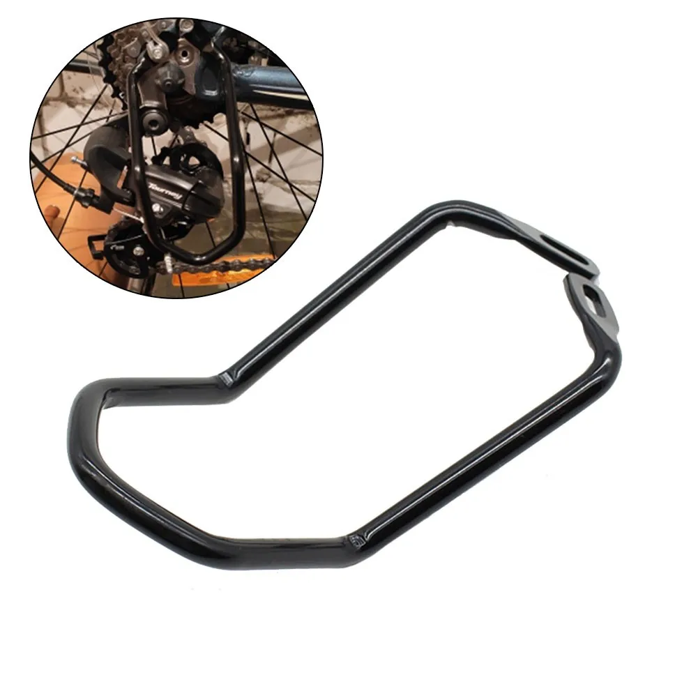 MTB Bicycle Chain Gear Guard Protector Cover Rear Derailleur Hanger Iron Frame Durable Double Wings Hole Bracket Bike Accessorie
MTB Bicycle Chain Gear Guard Protector Cover Rear Derailleur Hanger Iron Frame Durable Double Wings Hole Bracket Bike Accessorie