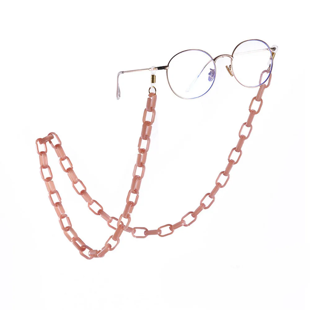 Acrylic Glasses Chain Anti-slip Sunglasses Strap Reading Eyeglasses Cord Holder Neck Rope Lanyard for Women Men
Acrylic Glasses Chain Anti-slip Sunglasses Strap Reading Eyeglasses Cord Holder Neck Rope Lanyard for Women Men