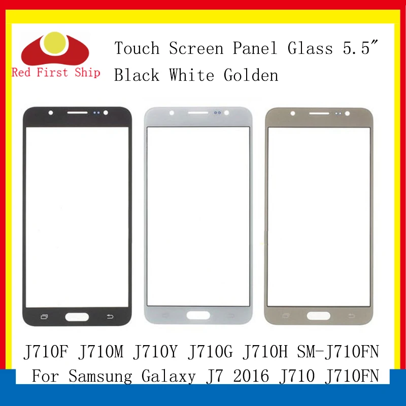 10 шт./лот сенсорный экран для Samsung Galaxy J7 2016 J710 J710FN J710F J710M J710Y сенсорная панель