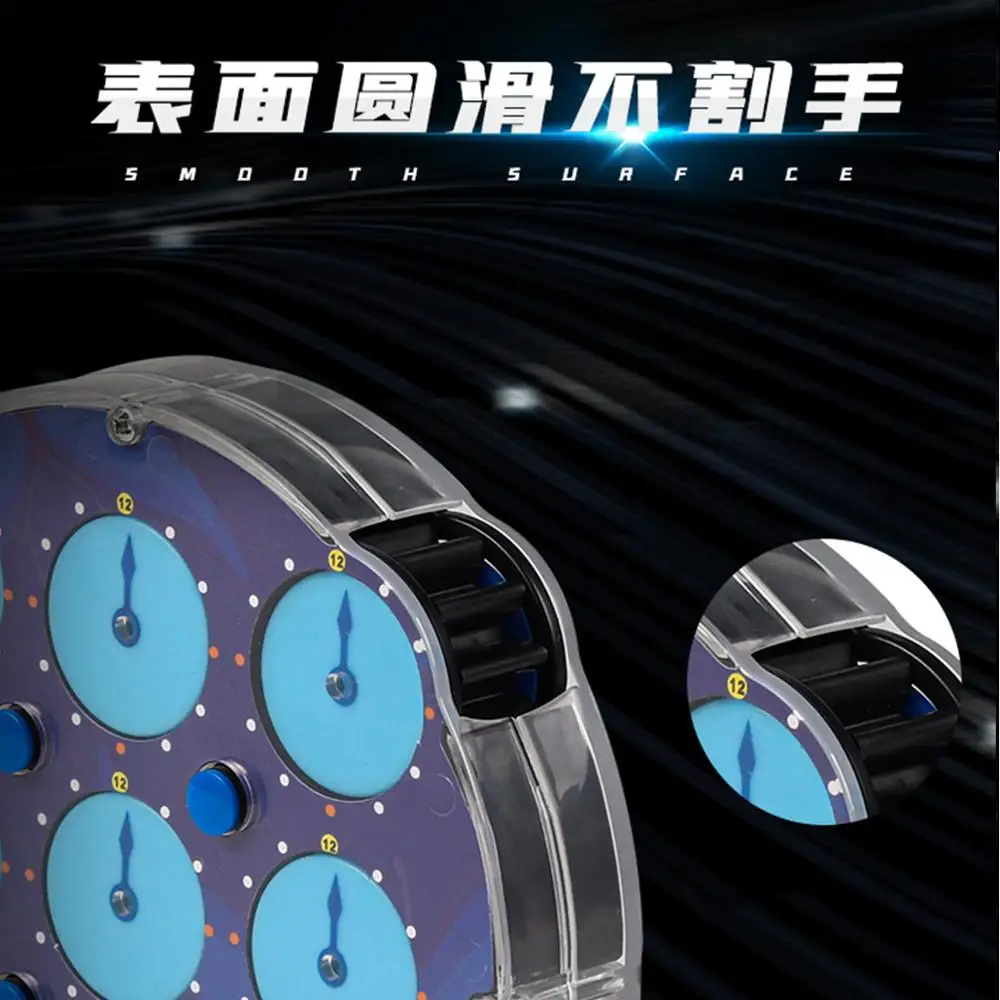 Magic Clock cube for professional game children's educational toys the best Christmas gifts for your babies.
Magic Clock cube for professional game children's educational toys the best Christmas gifts for your babies.