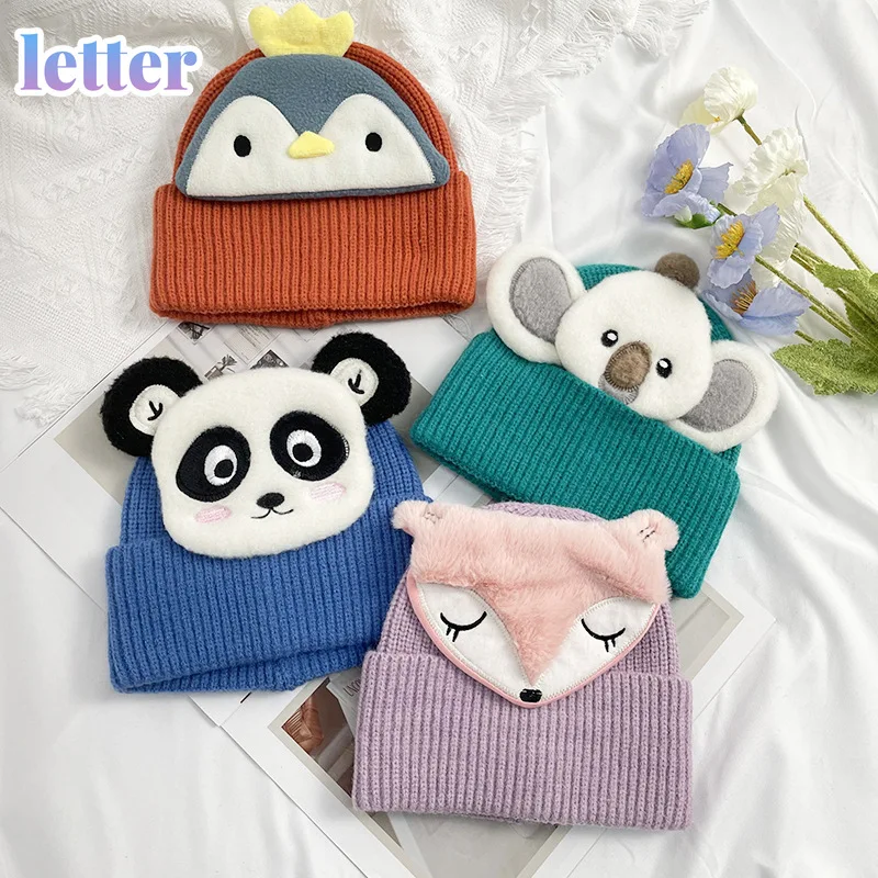 Cartoon Animals Baby Hat Soft Knitted Winter Warm Panda Fox Kids Bonnet Cap Ear Protection Boy Girl Children Beanies Hat
Cartoon Animals Baby Hat Soft Knitted Winter Warm Panda Fox Kids Bonnet Cap Ear Protection Boy Girl Children Beanies Hat