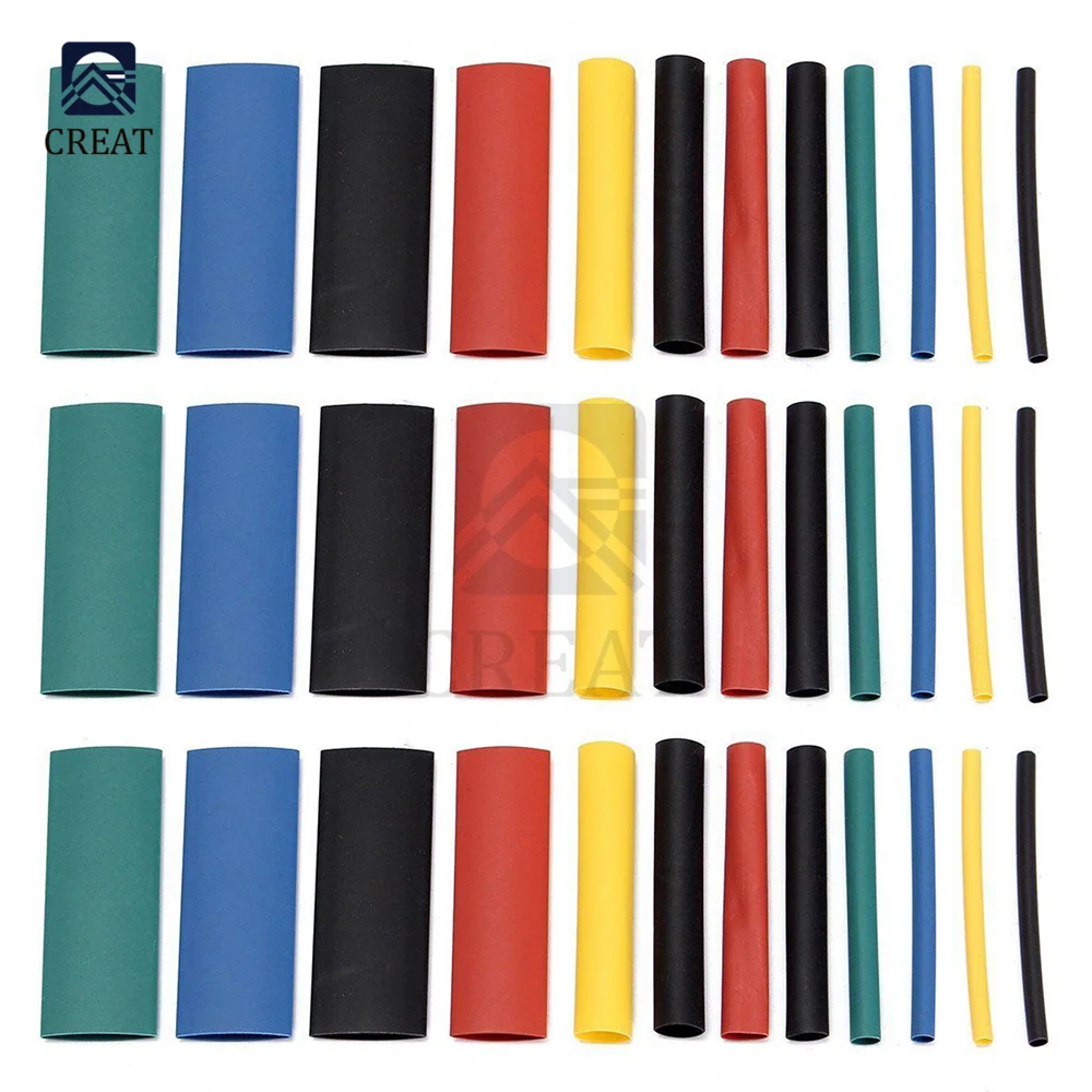 530 шт., термоусадочные трубки, разнообразные электронные полиолефиновые трубки, соотношение 2:1
530 шт., термоусадочные трубки, разнообразные электронные полиолефиновые трубки, соотношение 2:1