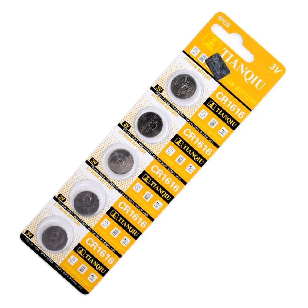 25x 3V Lithium Button/Coin Cells Batteries CR1616 BR1616 ECR1616 5021LC DL1616 3V Button Coin Cell Battery Bulk Lot
25x 3V Lithium Button/Coin Cells Batteries CR1616 BR1616 ECR1616 5021LC DL1616 3V Button Coin Cell Battery Bulk Lot