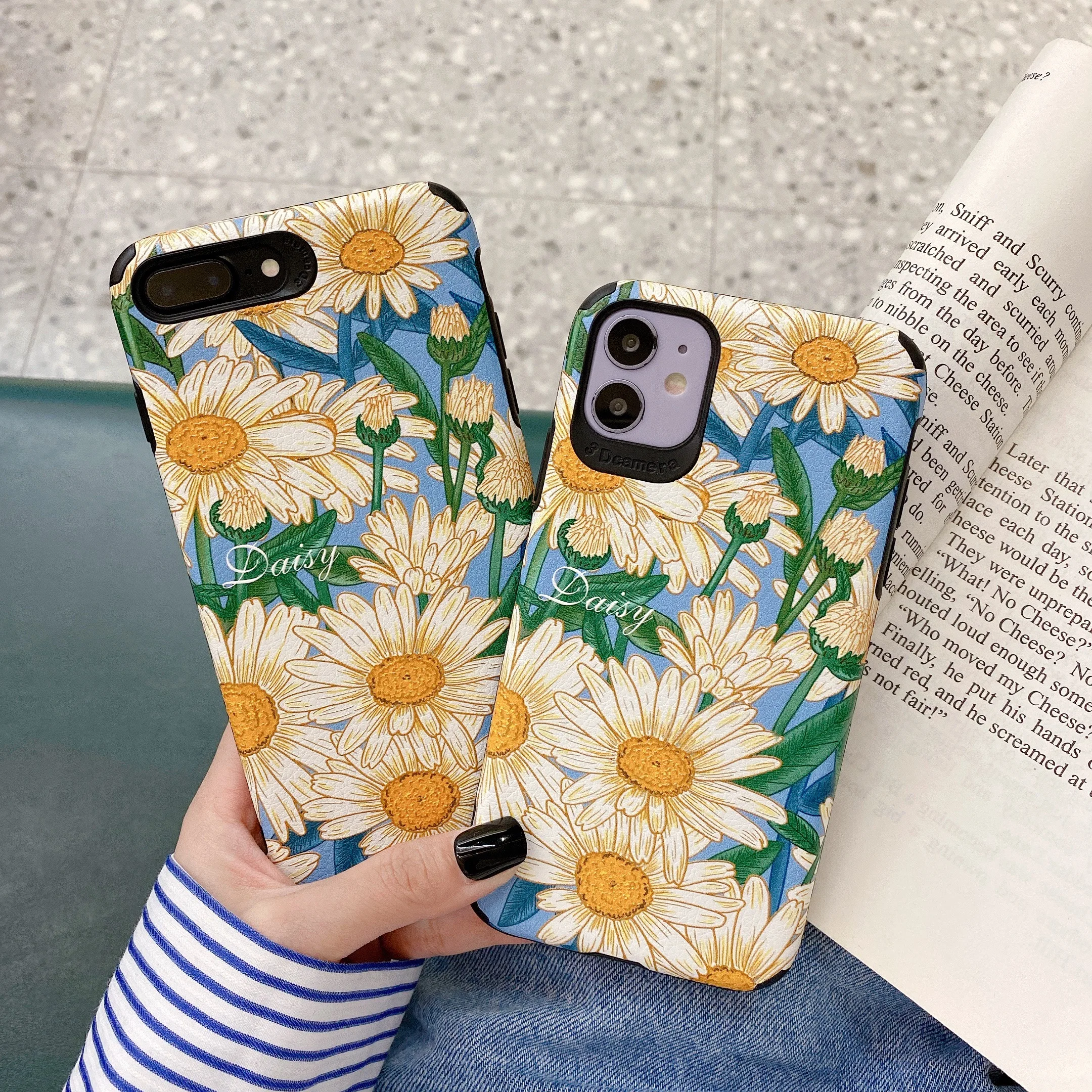 Daisy is suitable for iphone11ProMax mobile phone case 7/8plus x xsmax xr protective cover
Daisy is suitable for iphone11ProMax mobile phone case 7/8plus x xsmax xr protective cover