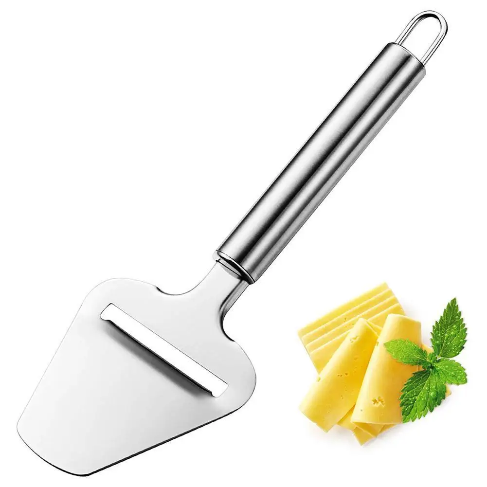 New Silver Steel Cheese Peeler Butter Slice Cutting Knife Cheese Slicer Kitchen Cooking Cheese Tools Butter Cooking Slicing Tool
New Silver Steel Cheese Peeler Butter Slice Cutting Knife Cheese Slicer Kitchen Cooking Cheese Tools Butter Cooking Slicing Tool