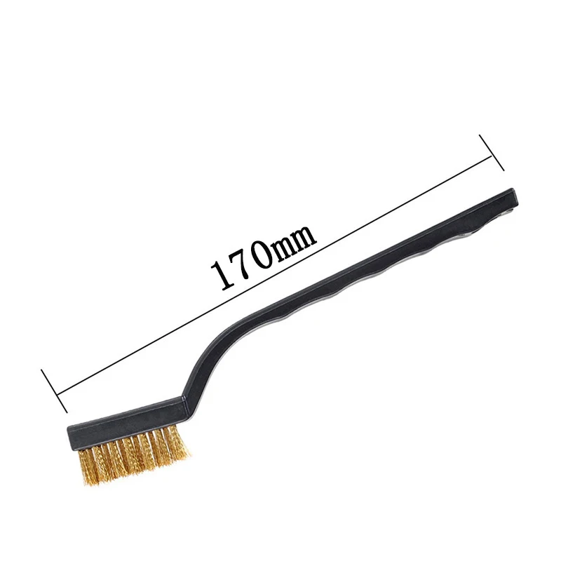 12Pcs 7 Inch Cleaning Tools Rust Industrial Brush Stainless Steel Wire Copper Plated Toothbrush Type Polishing Brush
12Pcs 7 Inch Cleaning Tools Rust Industrial Brush Stainless Steel Wire Copper Plated Toothbrush Type Polishing Brush