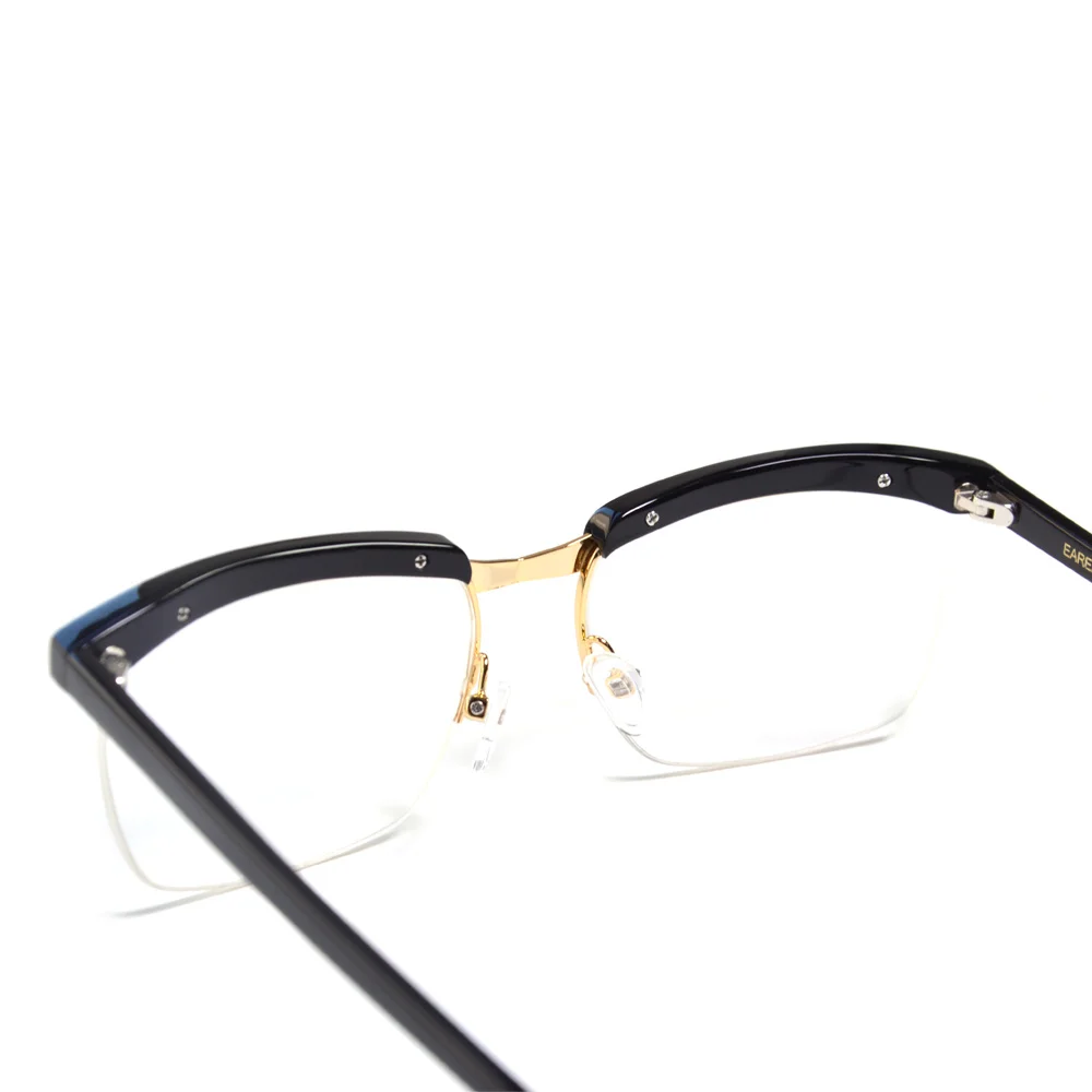 Tom Hardy Classic Movie The Legend Acetate With Metals Glasses Men Half Frame Optical Glasses 
Tom Hardy Classic Movie The Legend Acetate With Metals Glasses Men Half Frame Optical Glasses
