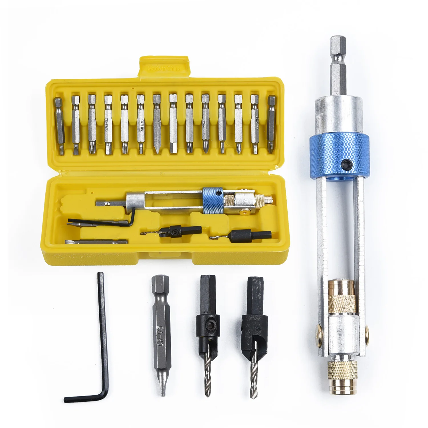 20Pcs Drill Bit Set HSS High Speed Steel-Screwdriver Bits Flip-Drive PH1,PH2,PH3
20Pcs Drill Bit Set HSS High Speed Steel-Screwdriver Bits Flip-Drive PH1,PH2,PH3