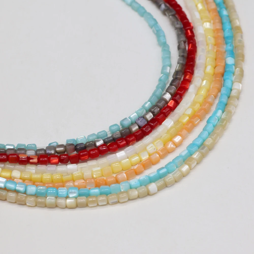 Natural Shell Small Beaded Cylindrical Seawater Shell Loose Beads for Making DIY Jewelry Necklace Bracelet Accessories 3.5x3.5mm
Natural Shell Small Beaded Cylindrical Seawater Shell Loose Beads for Making DIY Jewelry Necklace Bracelet Accessories 3.5x3.5mm