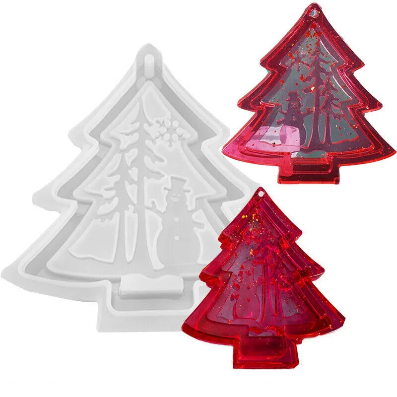 Christmas Tree Mould DIY Craft Snowman Decor Casting Jewelry Mold Epoxy Ornament Resin
Christmas Tree Mould DIY Craft Snowman Decor Casting Jewelry Mold Epoxy Ornament Resin