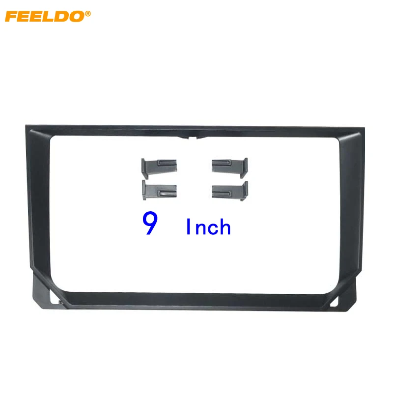 FEELDO Car Audio Fascia Frame Adapter For Seat Ibiza/Arona 9" Big Screen 2DIN Dash Fitting Panel Frame Kit #HQ6859
FEELDO Car Audio Fascia Frame Adapter For Seat Ibiza/Arona 9" Big Screen 2DIN Dash Fitting Panel Frame Kit #HQ6859
